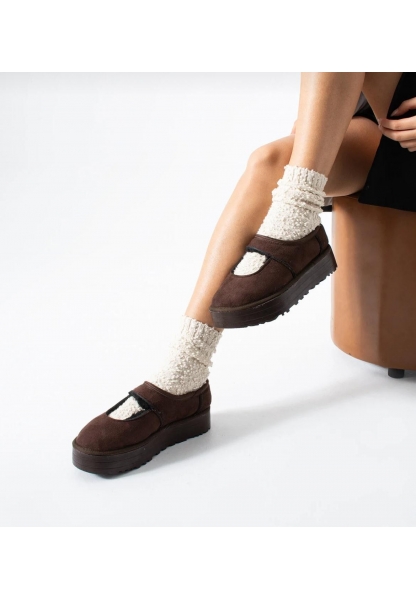 Carren Kahverengi Süet Bot